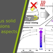 Amorphous solid dispersions at various aspects part 2