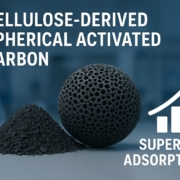 cellulose-derived spherical activated carbon