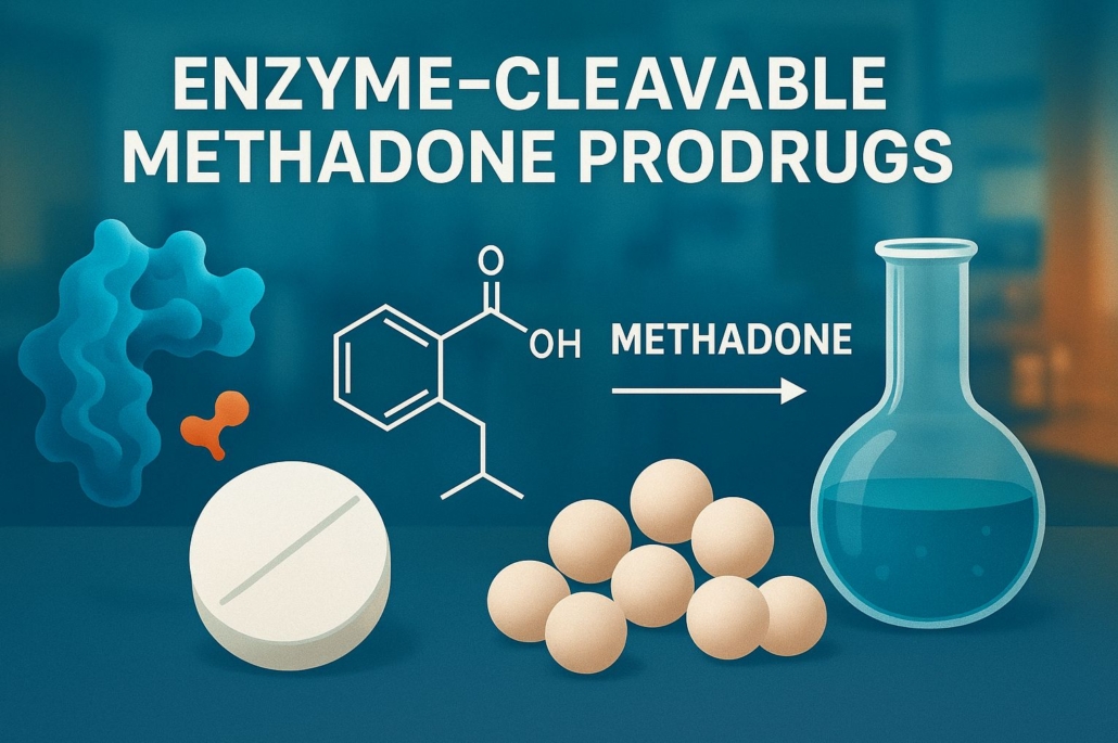 Enzyme-cleavable methadone prodrugs Innovations in formulation