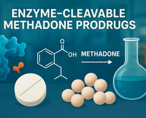 Enzyme-cleavable methadone prodrugs Innovations in formulation